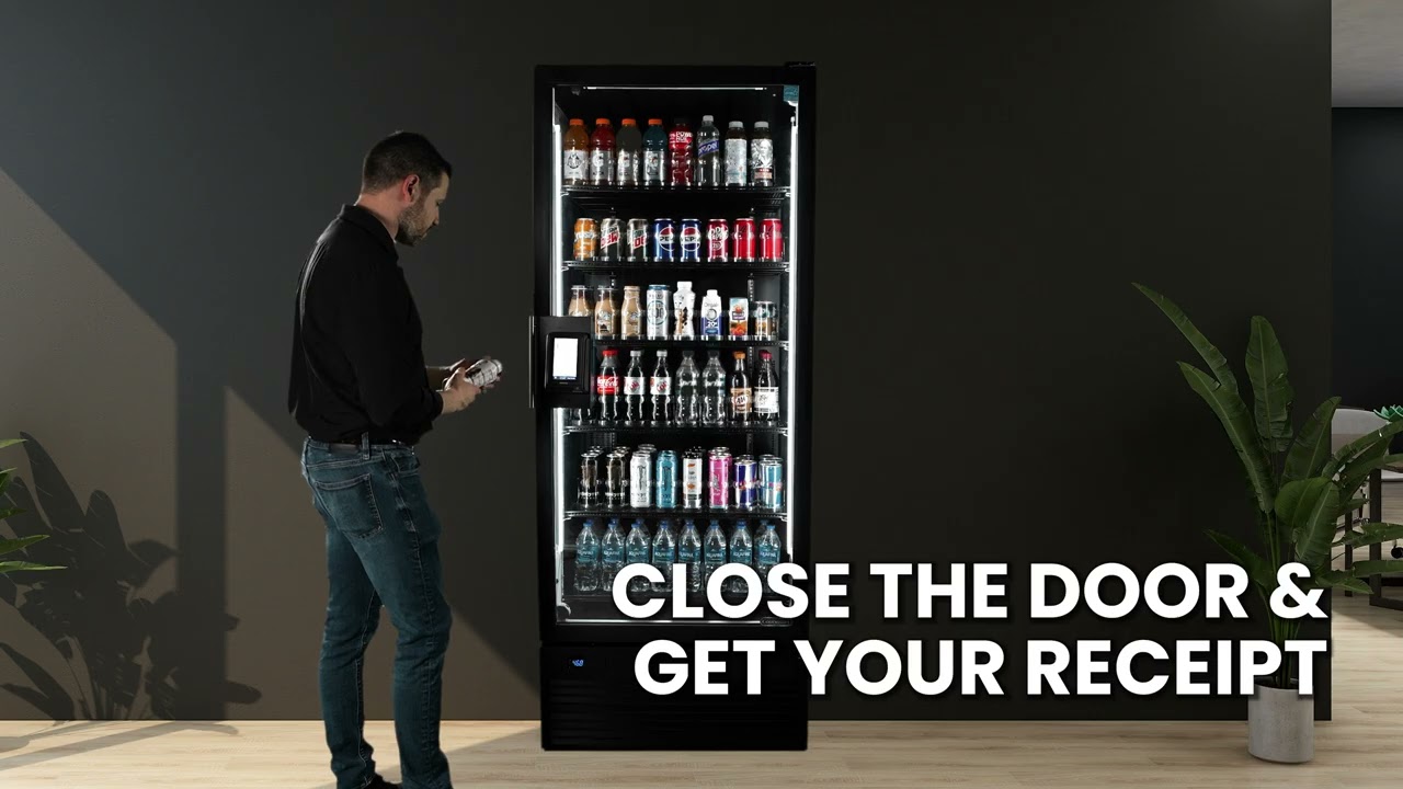 A True Grab & Go Experience with AI Smart Coolers!