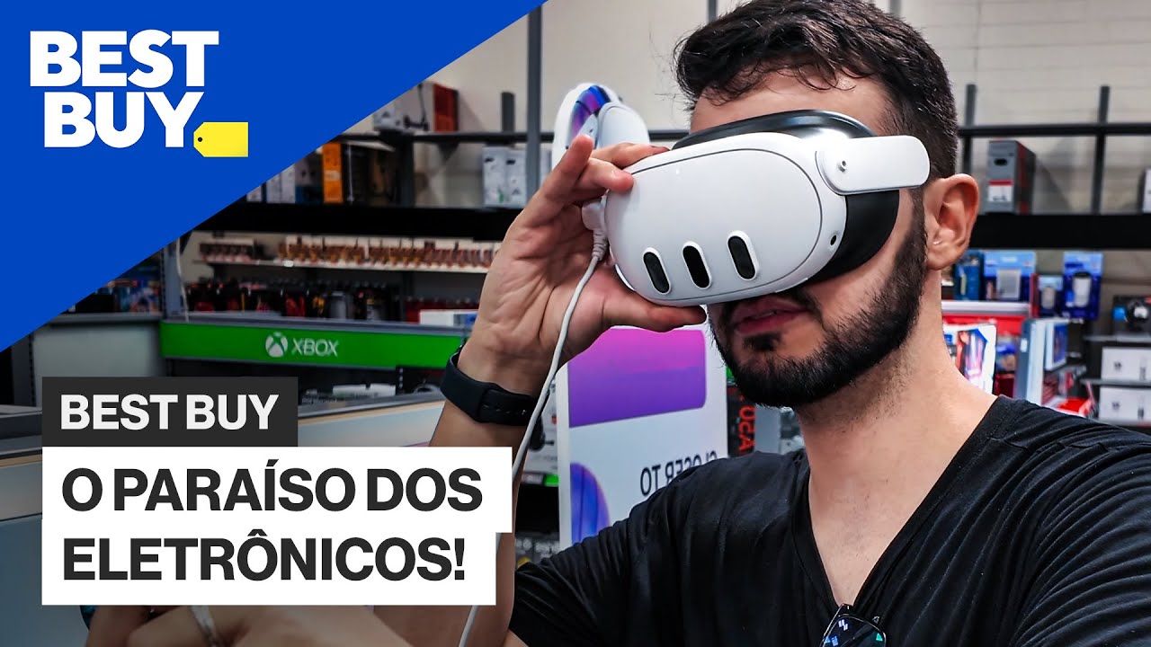 A MELHOR LOJA DE ELETRÔNICOS DOS EUA?! Comprando tudo na Best Buy de Orlando!