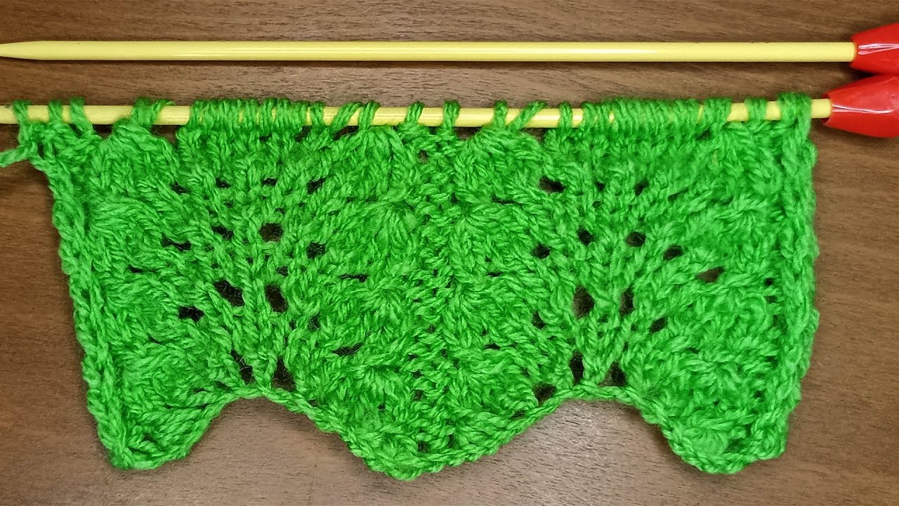 How to Knit the Peacock Stitch?