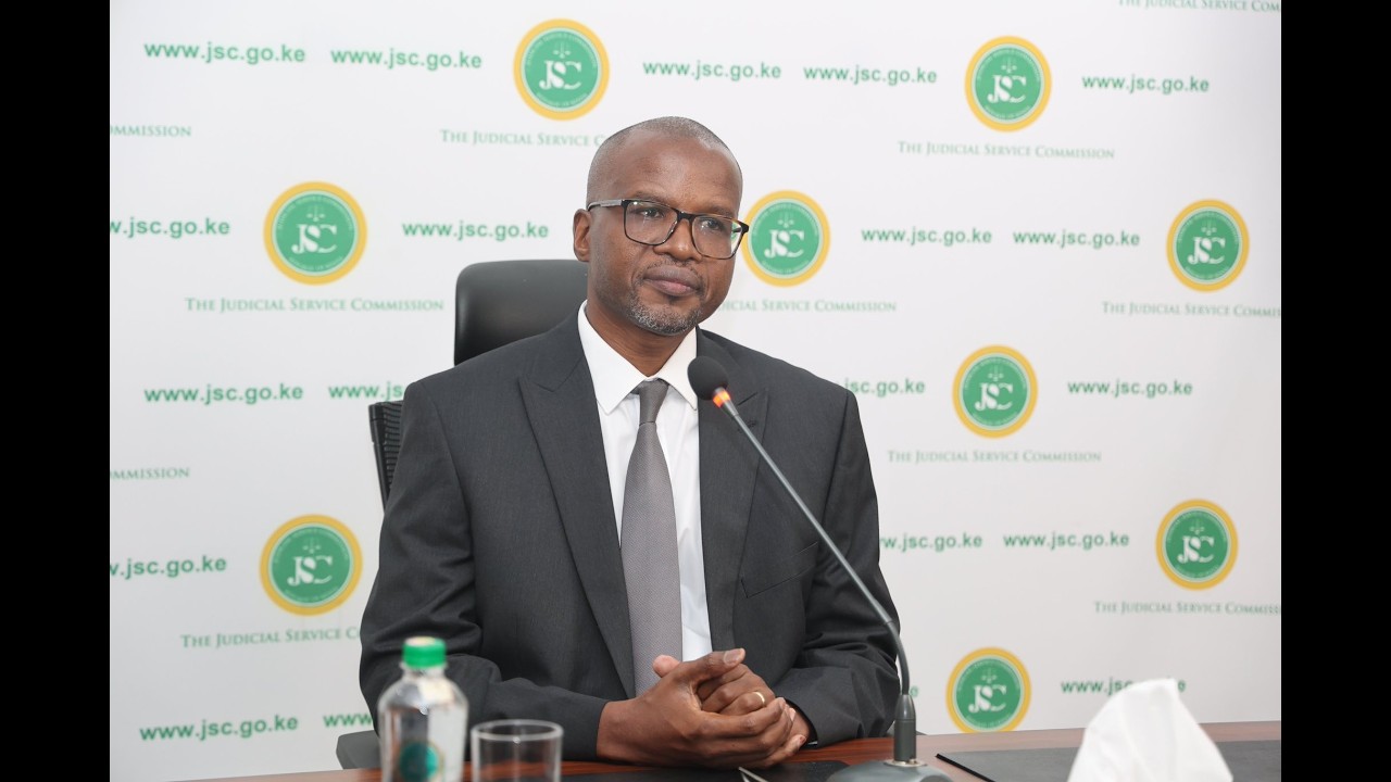 Martin Otieno Obuo interview for the position of Judge of the High Court.