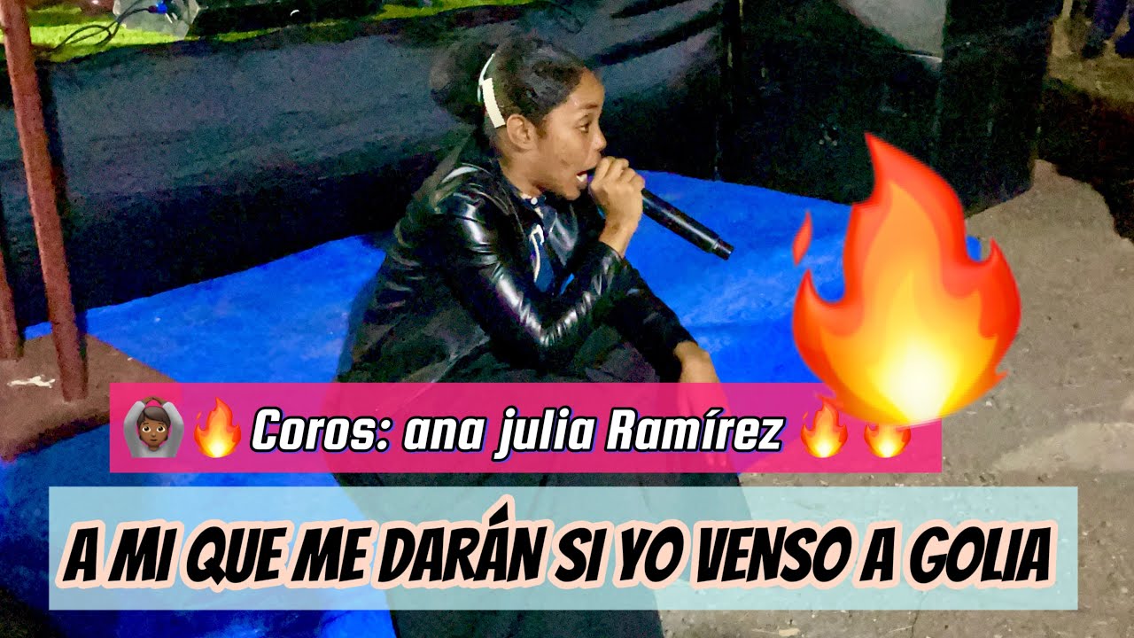 🔥🙆🏾COROS DE FUEGO ANA JULIA RAMÍREZ :JEHOVÁ PREPARO A DAVID PARA VENCER AL PALADÍN 🔥coropentecostal
