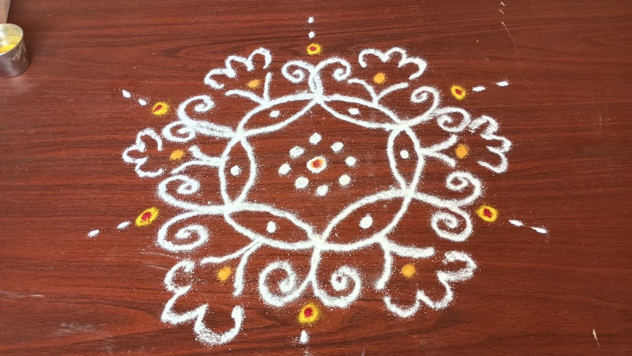 3*2 ஊடு புள்ளி வச்சி சின்ன கோலங்கள்||Kambi kolam||easy kolam design for beginners 