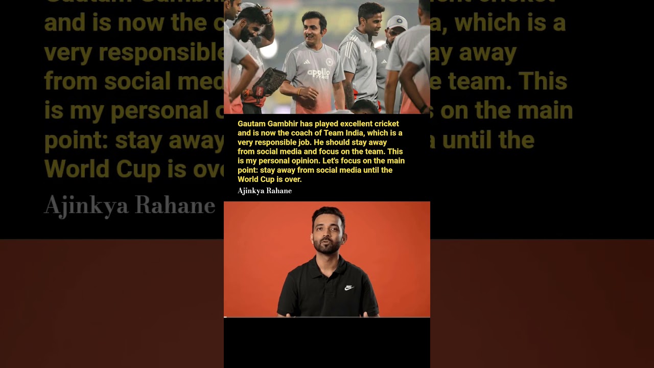 Gambhir's World Cup Vision: A Game-Changing Strategy 