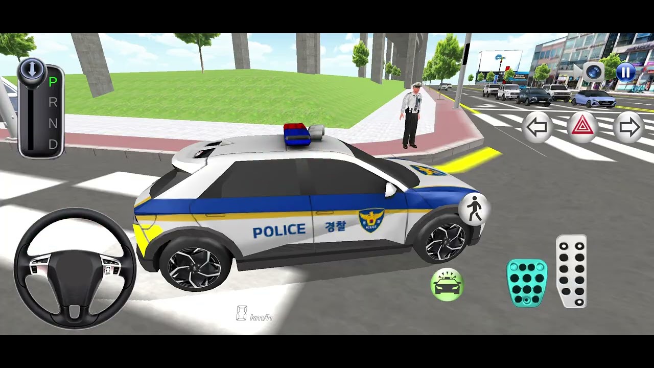 All Police Cars Parked Perfectly in Parking Garage 🚓 | 3D Driving Class 2025 Android Gameplay