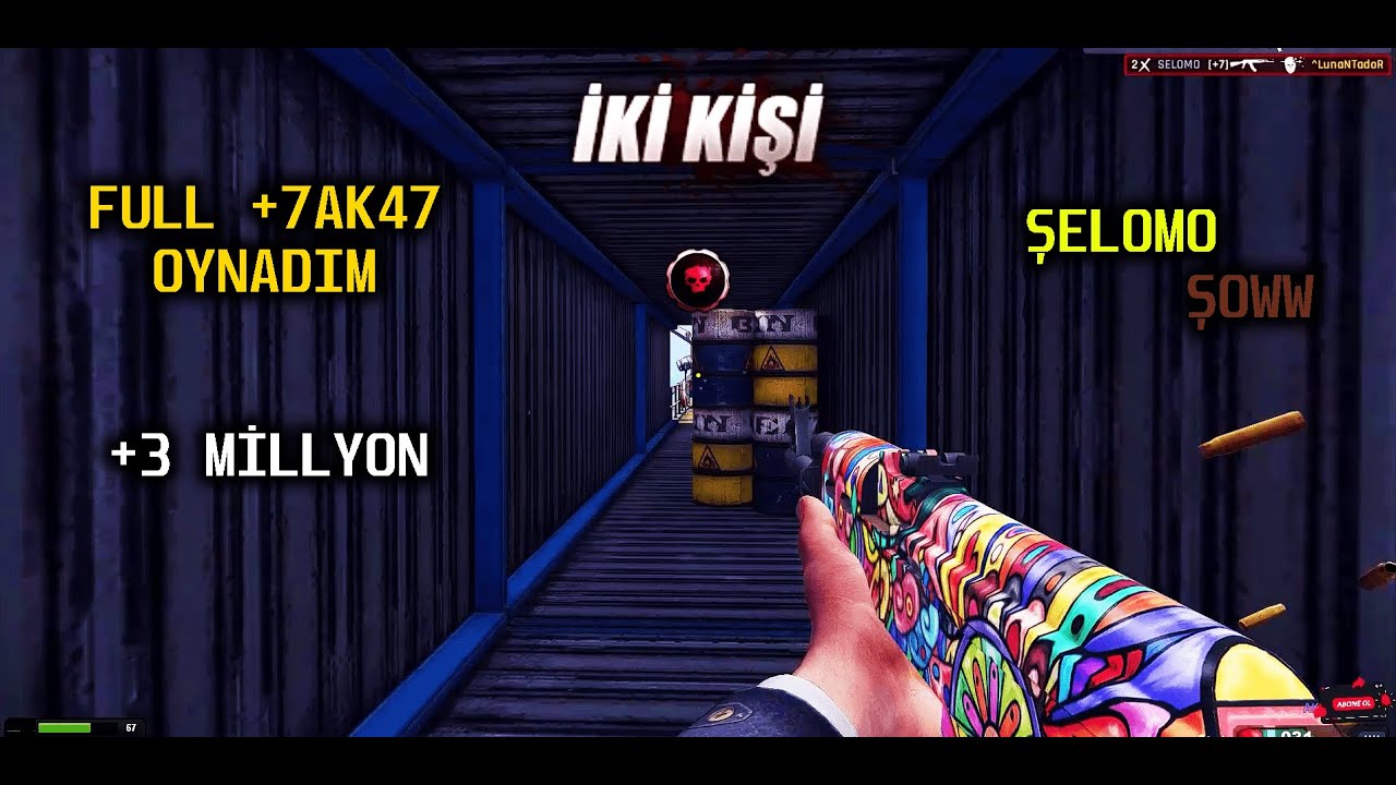 FULL  +7 AK47 BUFFERLI ŞEKİLDE OYNADIM-ZULA