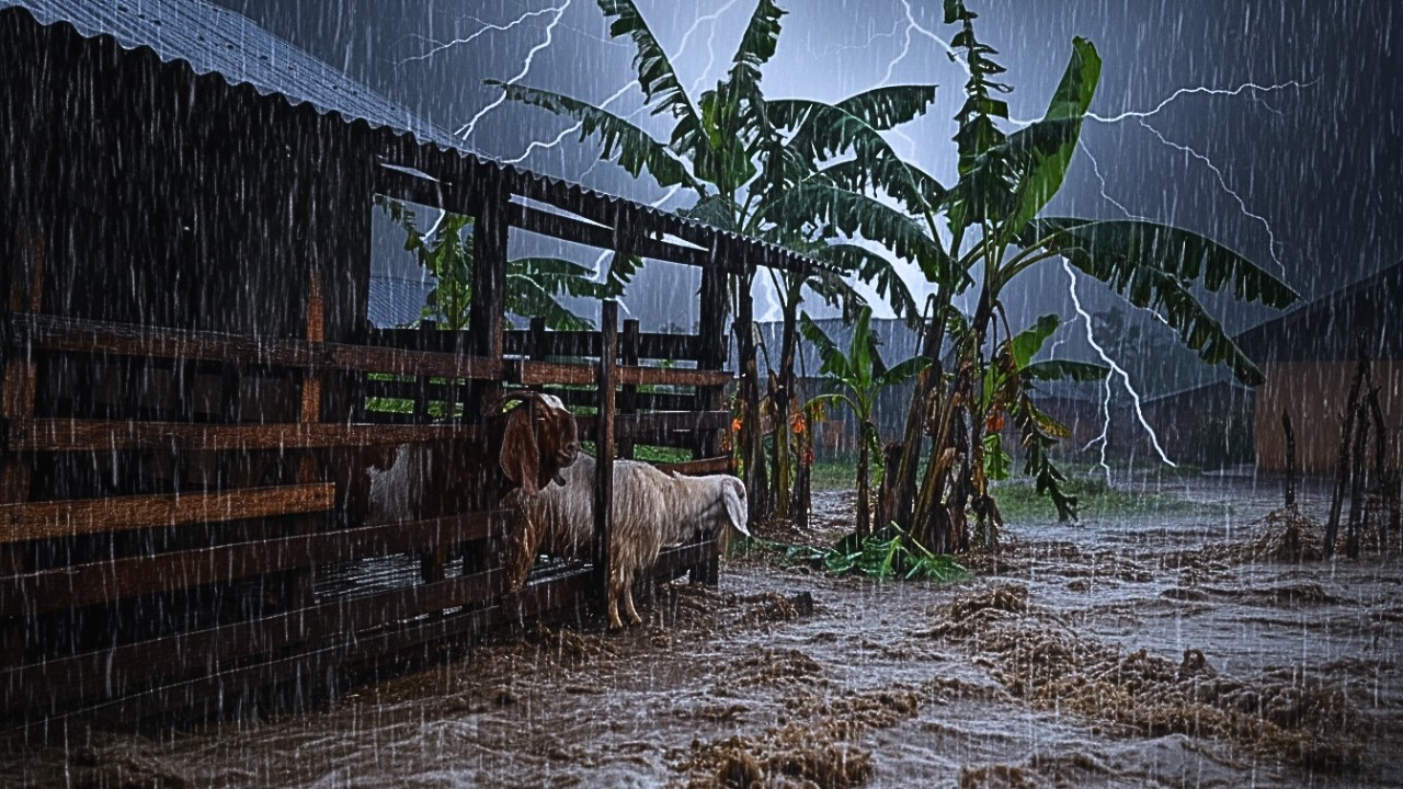 Heavy Rain Sounds 🌧️ | Perfect Background Rain Noise for Deep Sleep and Mental Relaxation