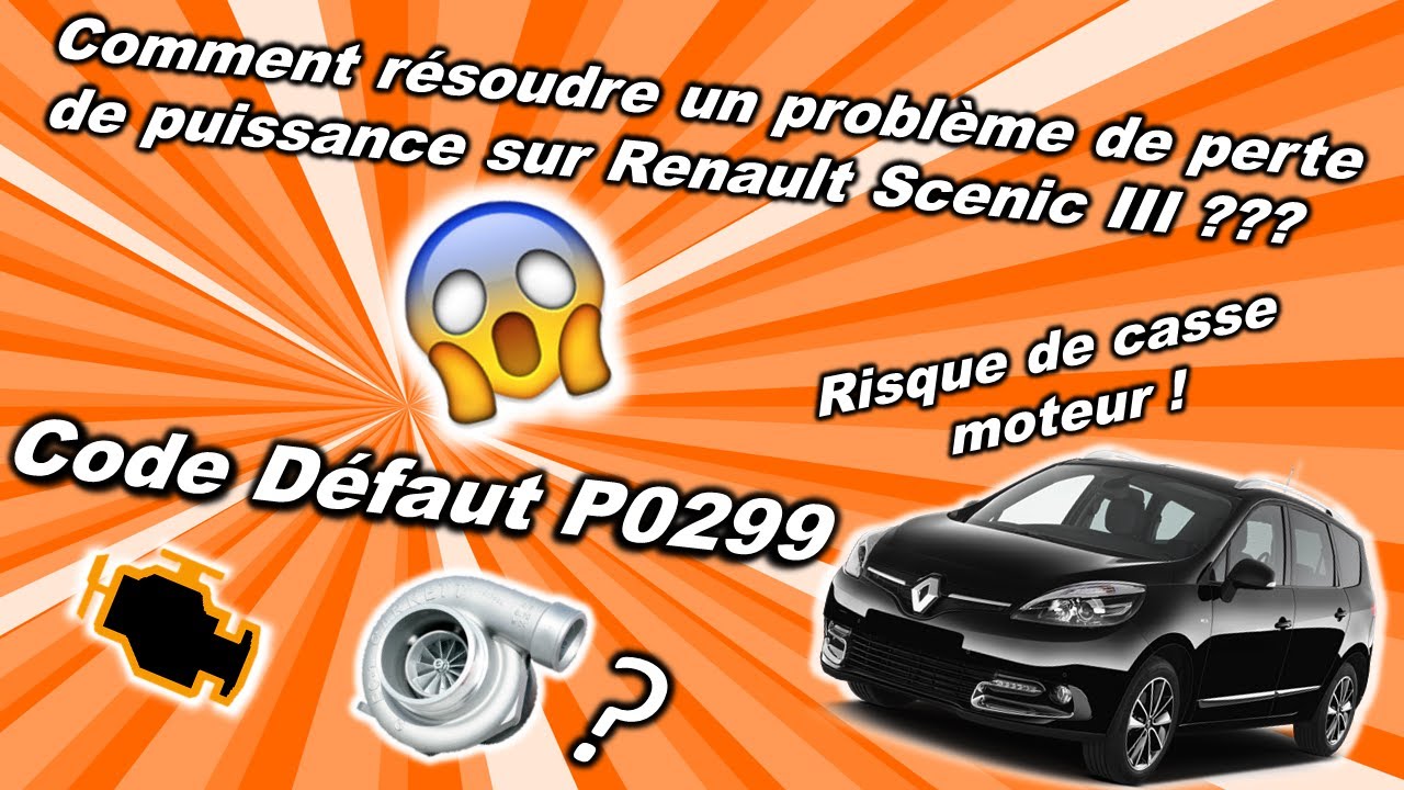 🛠️🛠️🛠️TUTO Comment r&eacute;soudre un probl&egrave;me de perte de puissance sur Renault Scenic III ?