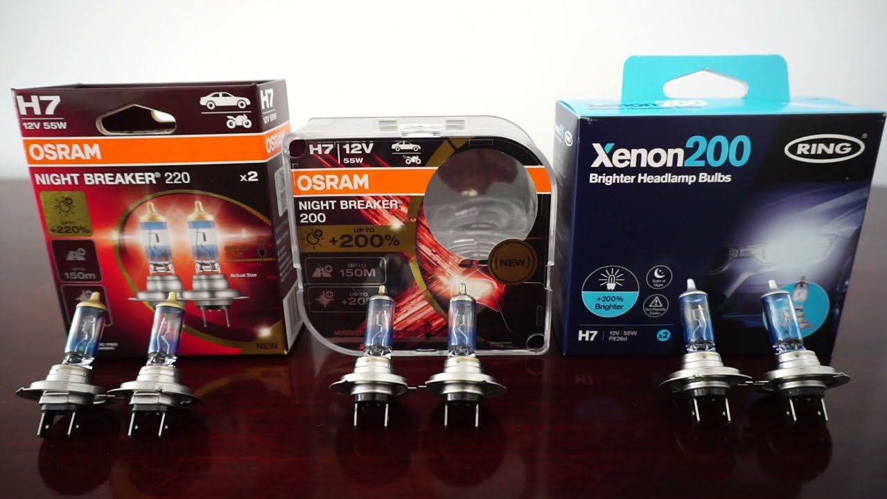OSRAM NIGHT BREAKER 220 | NIGHT BREAKER 200 | RING Xenon200