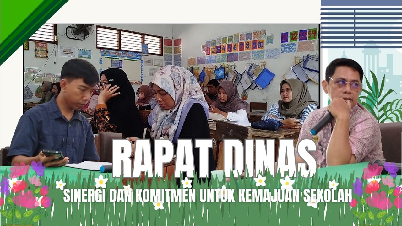 Rapat Dinas SDN 1 Winong – Sinergi dan Komitmen untuk Kemajuan Sekolah