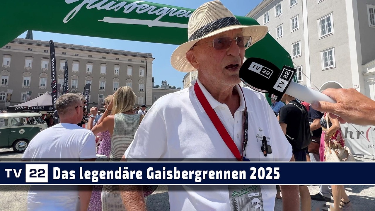 MOTOR TV22: Gaisbergrennen 2025 – Das große Spektakel in der Altstadt von Salzburg