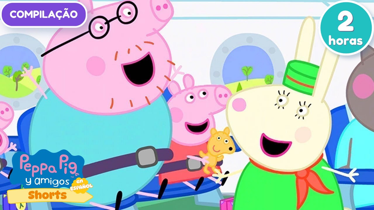 Peppa Pig Português Brasil | FÉRIAS AO SOL | Episódios Completos | Desenhos Animados
