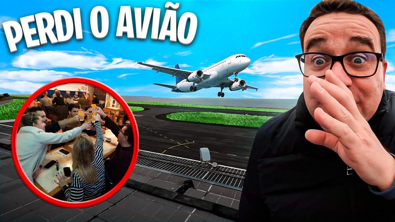 PERDI O AVIÃO E FIQUEI PRESO NA ILHA