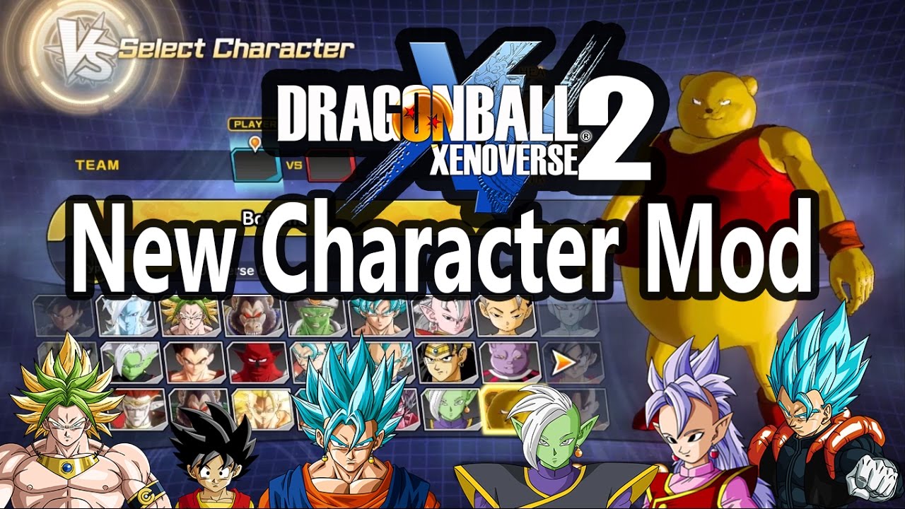 DBXV 2 Mod : New Character Dragonball Xenoverse 2 (New Slot)