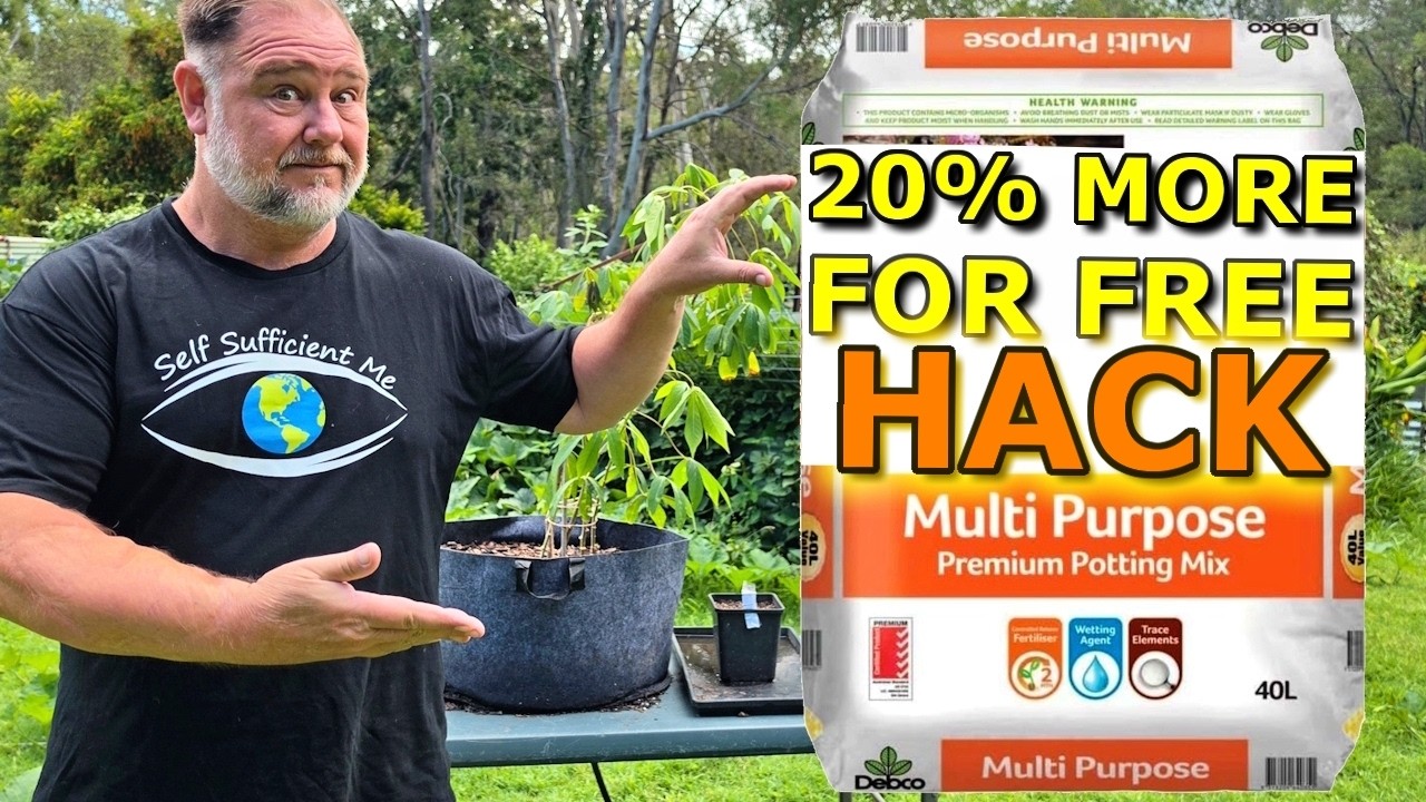 Improve Potting Mix and SAVE Money With This Simple Trick