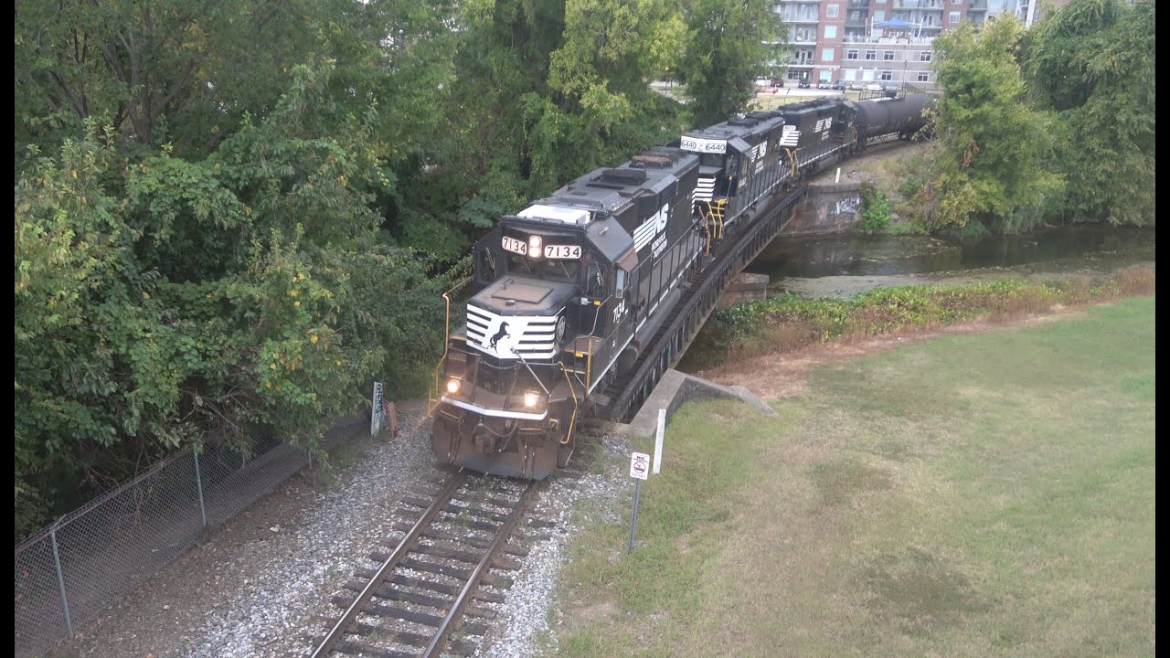 Railfanning Downtown Richmond, VA 9-6-25 (feat. NS GP60 and CSX SD70MAC)