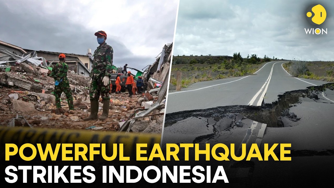 Indonesia Earthquake LIVE: MASSIVE 6.2 Magnitude Earthquake STRIKES Eastern Indonesia | WION LIVE
