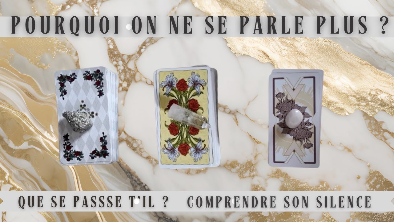 ♡ Pourquoi il/elle ne me parle plus ? - Tirage à 3 choix - Intemporel ♡