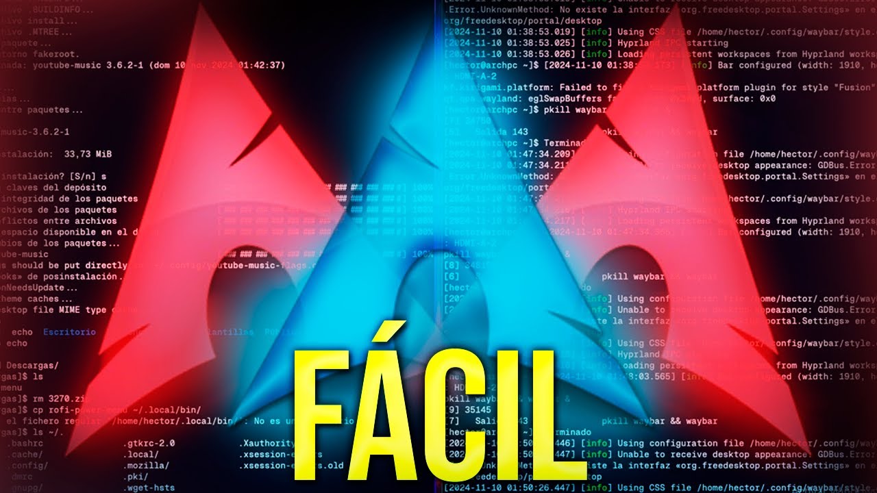 Instalar Arch Linux NO es DIFÍCIL