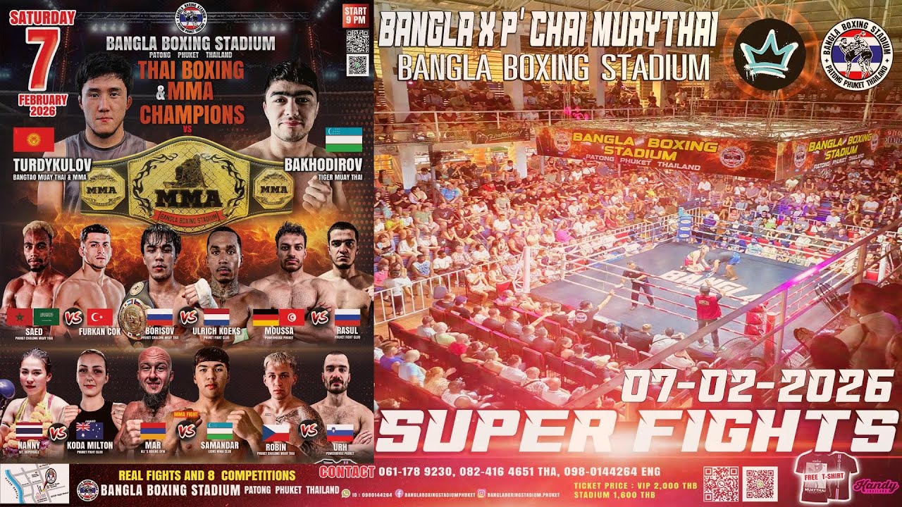 LIVE BANGLA MMA & KICKBOXING  Fight  07th February  2026