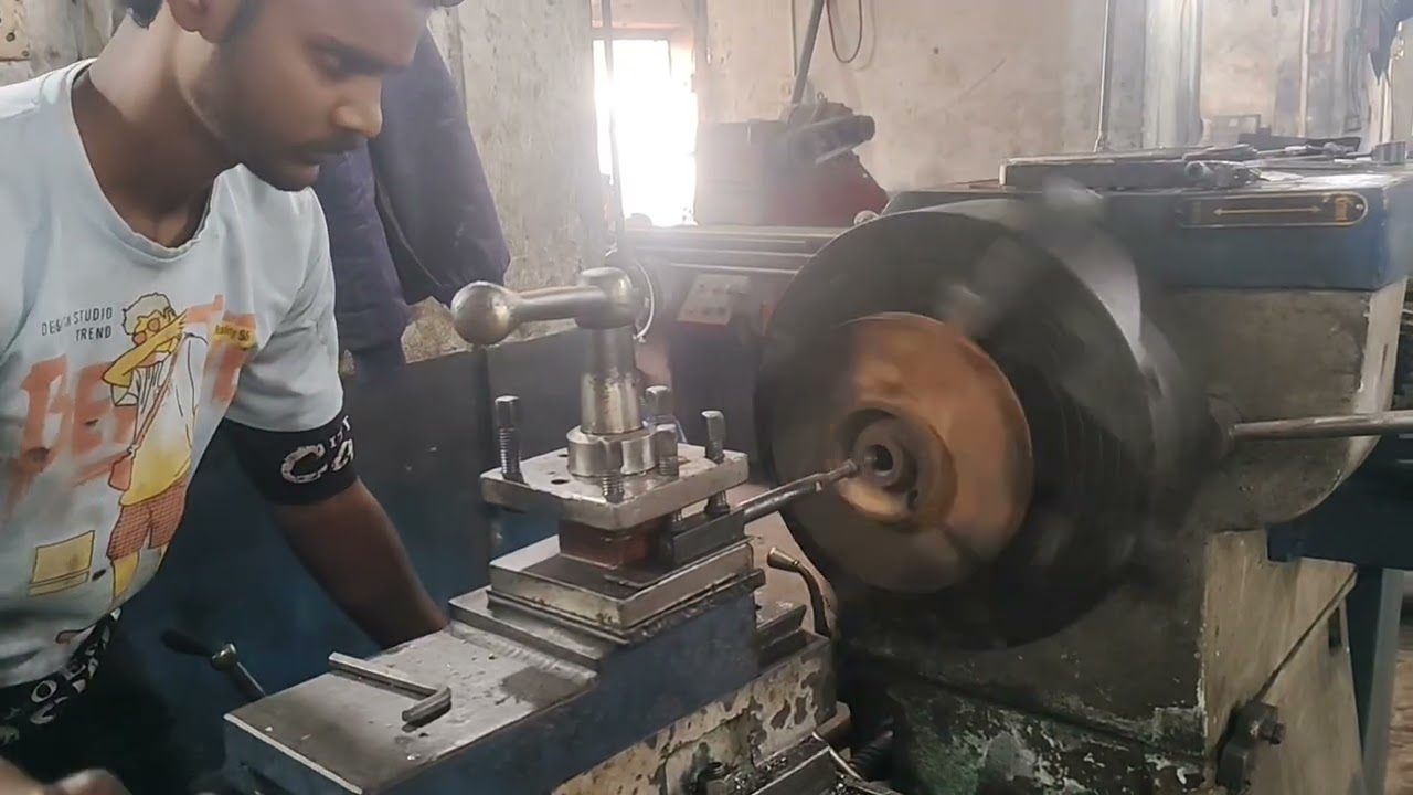 Digri bore and thrasher pinion making by sahabuddin.