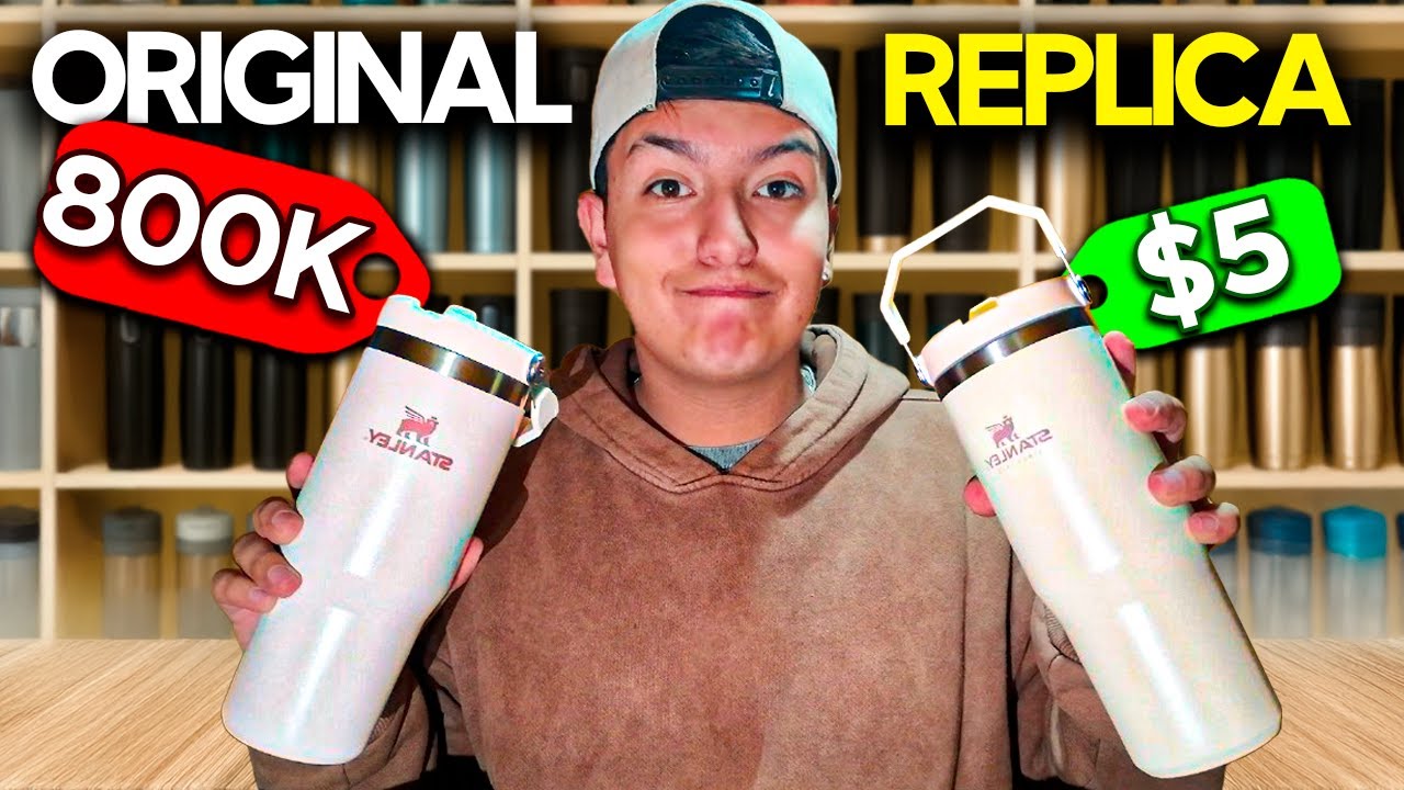 STANLEY ORIGINAL Vs FALSO 😱 | ¡Te sorprenderás con el resultado!