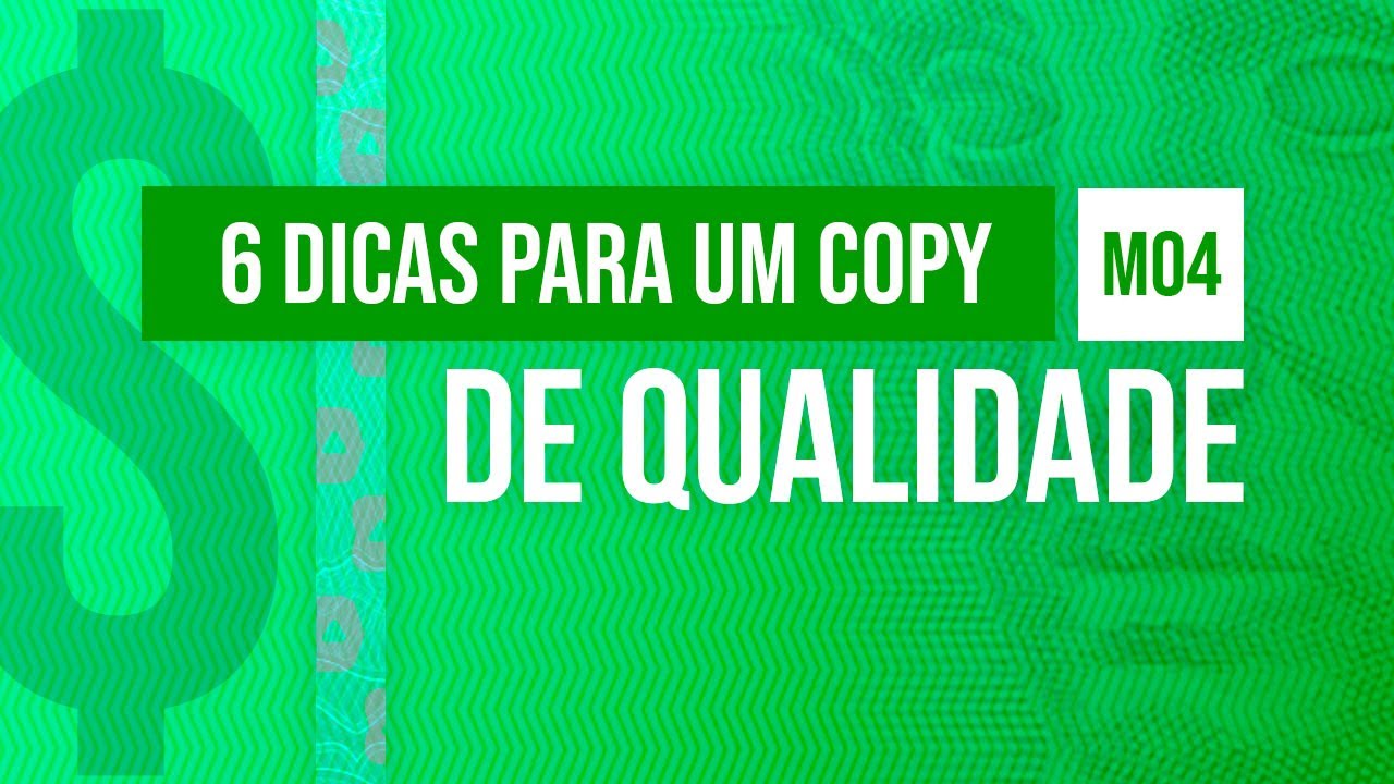 6 dicas para um copy de qualidade   @Curso em Vídeo como anunciar na Internet