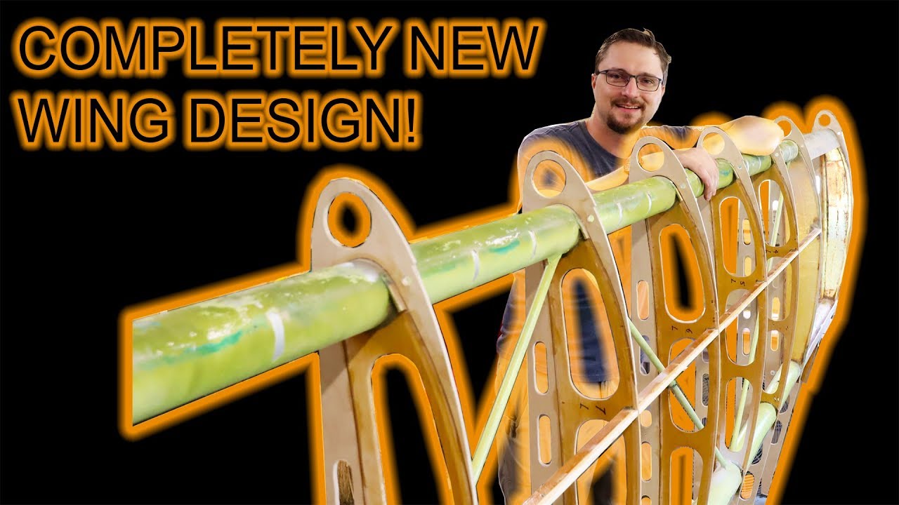 Changing EVERYTHING About The Wings - New Airfoil And Ribs For The Rockhopper - Episode 7