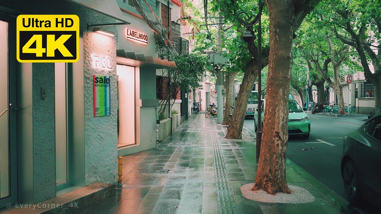 【Shanghai walk 4K】An early morning stroll during the Lunar Dragon Boat Festival
