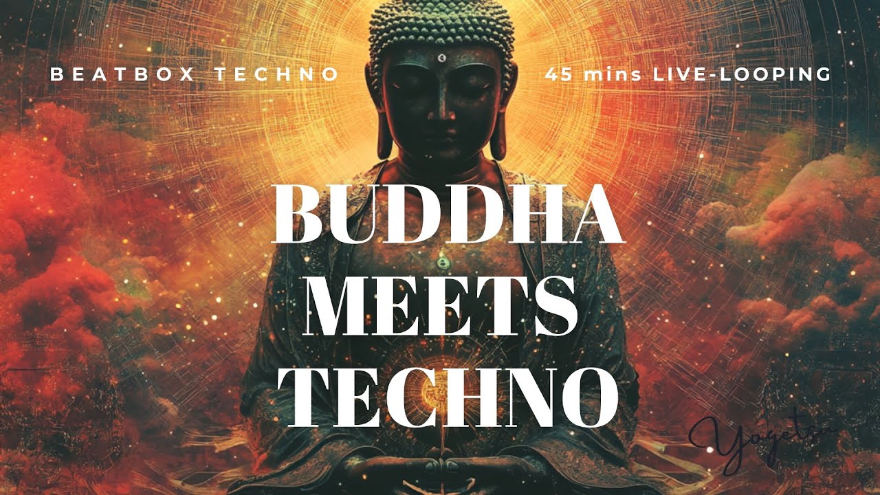 Buddha meets Techno [dance/meditation/mindfulness/yoga/sleep/concentration] Loop Station RC-505