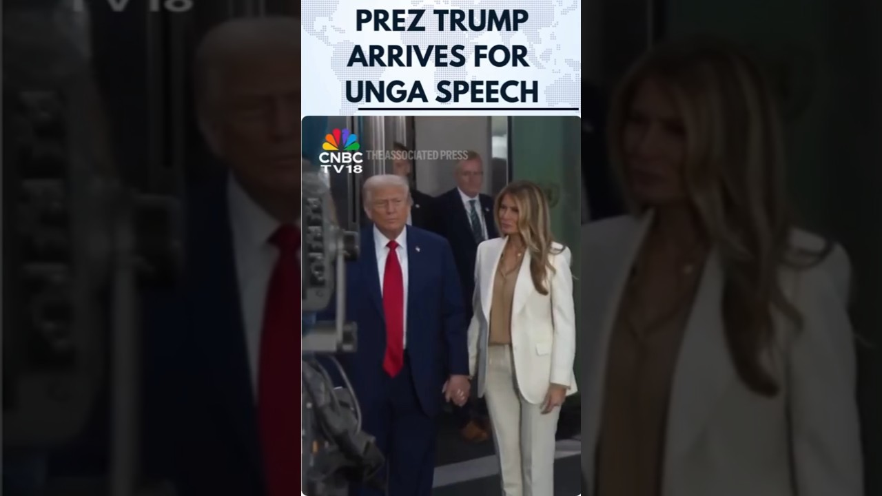 Дональд Трамп прибыл в Нью-Йорк на Генеральную сессию ООН 2025 года | В повестке дня &mdash; война Изра...