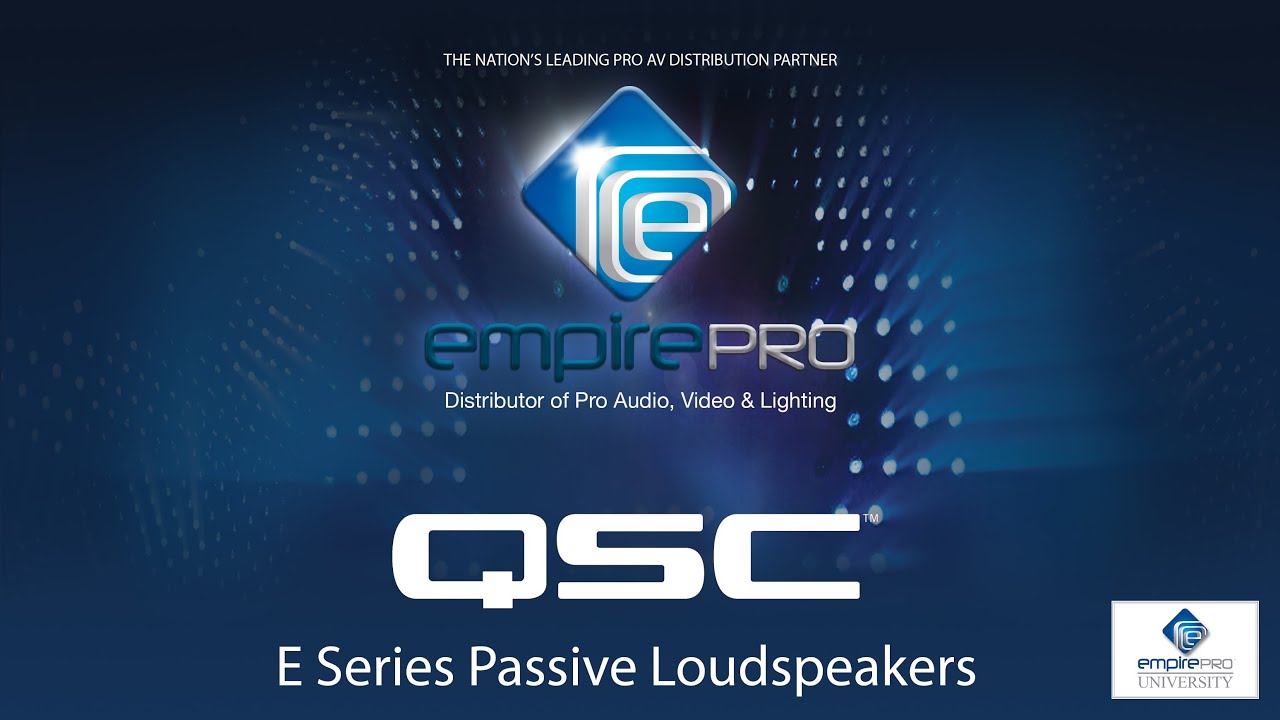 QSC - E-Series - Empire Pro - NAMM16