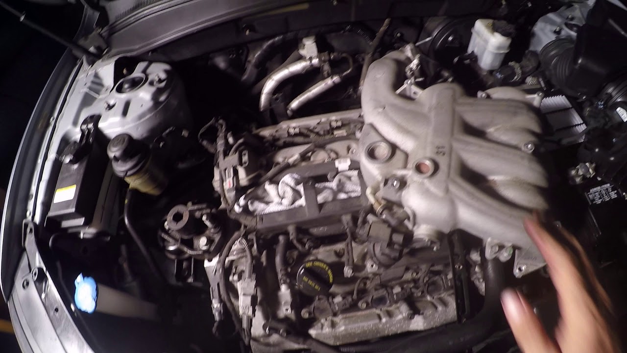 replacing spark plugs 2008 Hyundai SantaFe 3.3L part 2