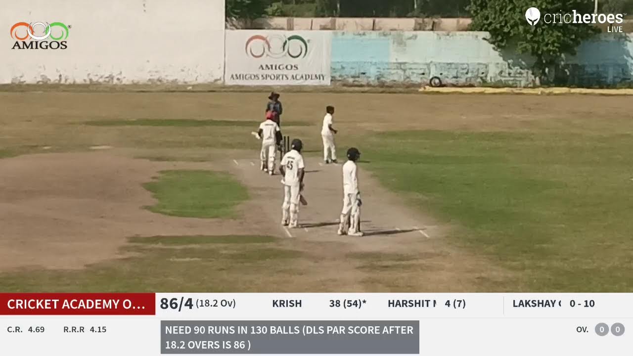 Live Cricket Match | Amigos Sports Academy vs Cricket Academy Of Narwal | 06-Oct-23 08:58 AM 40 | A