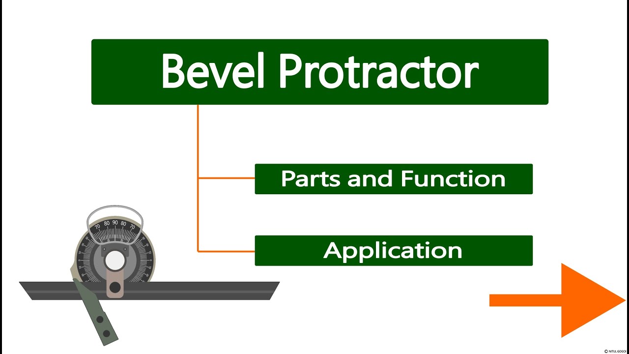 What is a Bevel Protractor?  |  Parts and their Function | How to use a Bevel Protractor?
