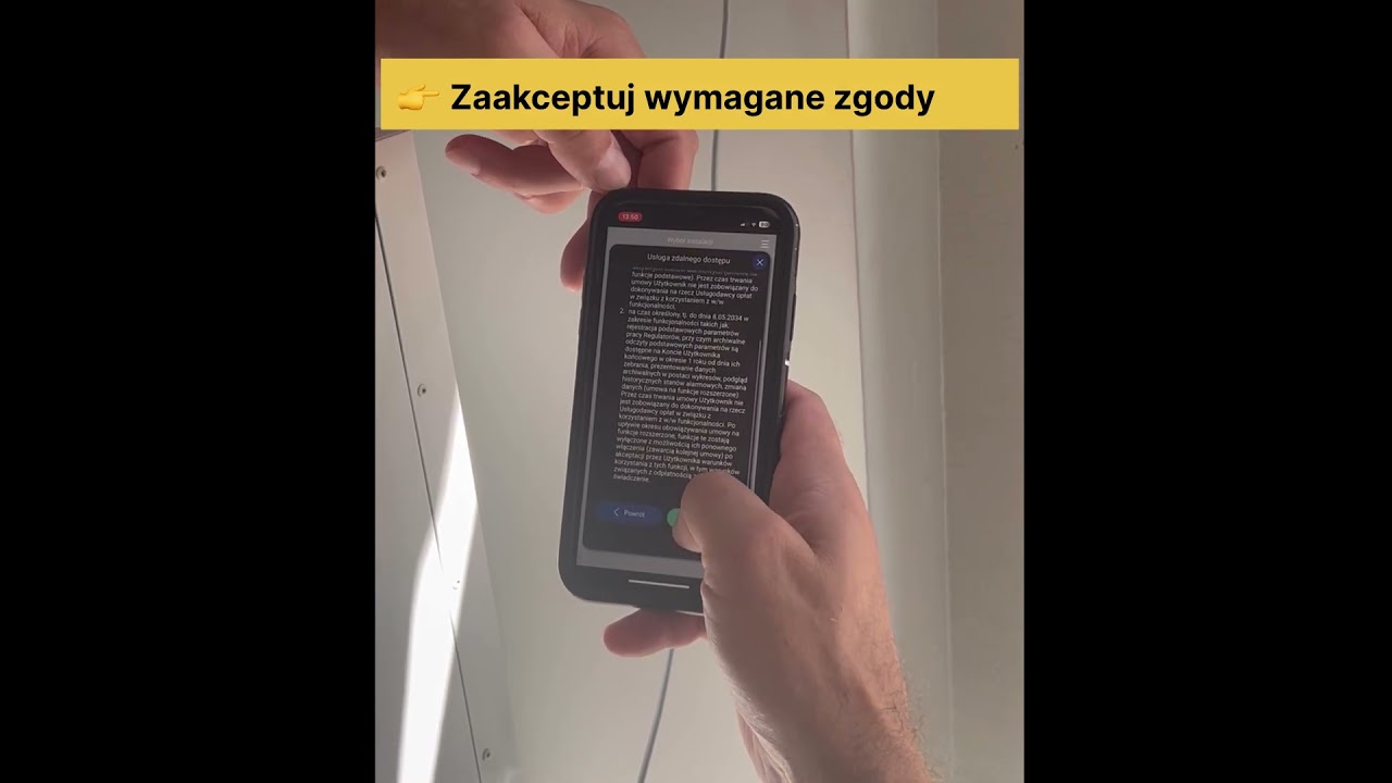 ENSY WAVE &ndash; Konfiguracja Wi-Fi krok po kroku (panel premium T5, instrukcja dla użytkownika)