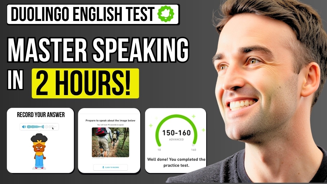 Full Speaking Course 2026: Duolingo English Test