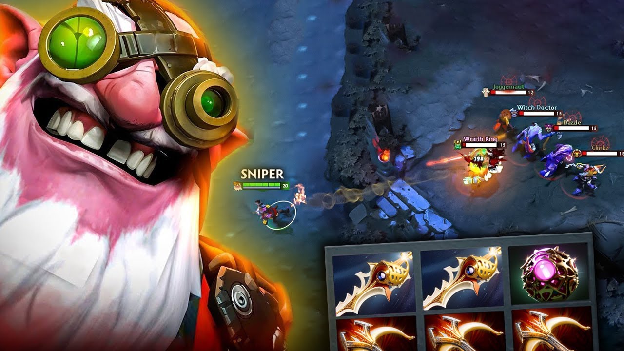 One Shot Sniper x2 Divine + x3 Daedalus Turn  Turned Dota Into Duck Hunt🔥