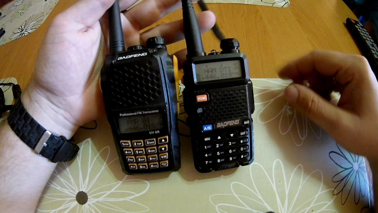 Baofeng UV-5r a UV-6r na korzyść starszej wersji