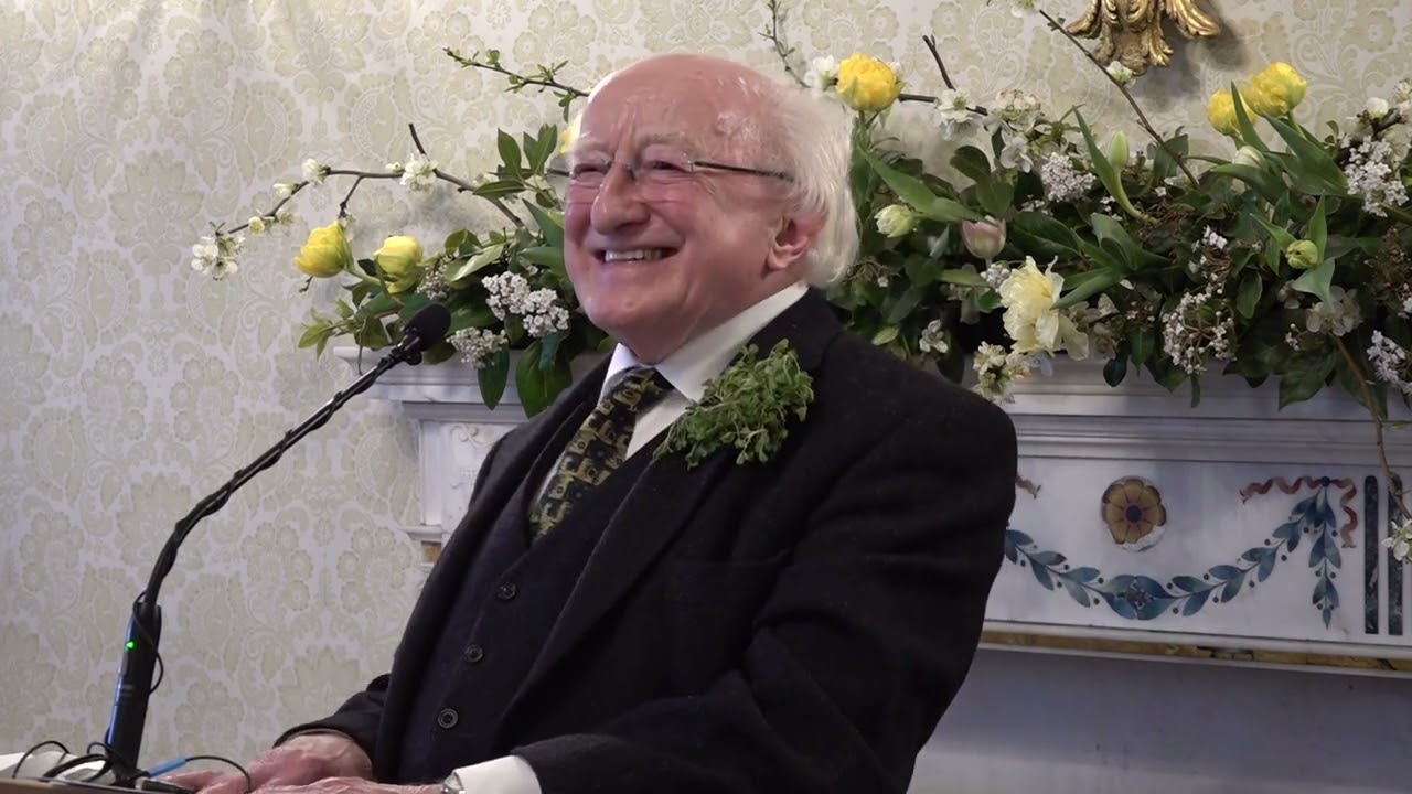 Speech by President Higgins at a St. Patrick’s Day Reception Celebrating Irish Film