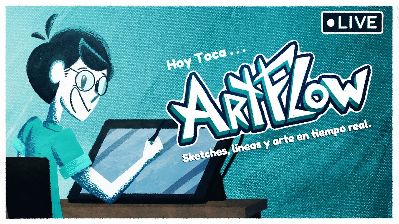 ARTFLOW EN VIVO 🎨 Creando Ilustración y Charlando con la Comunidad | SoyLuistinto