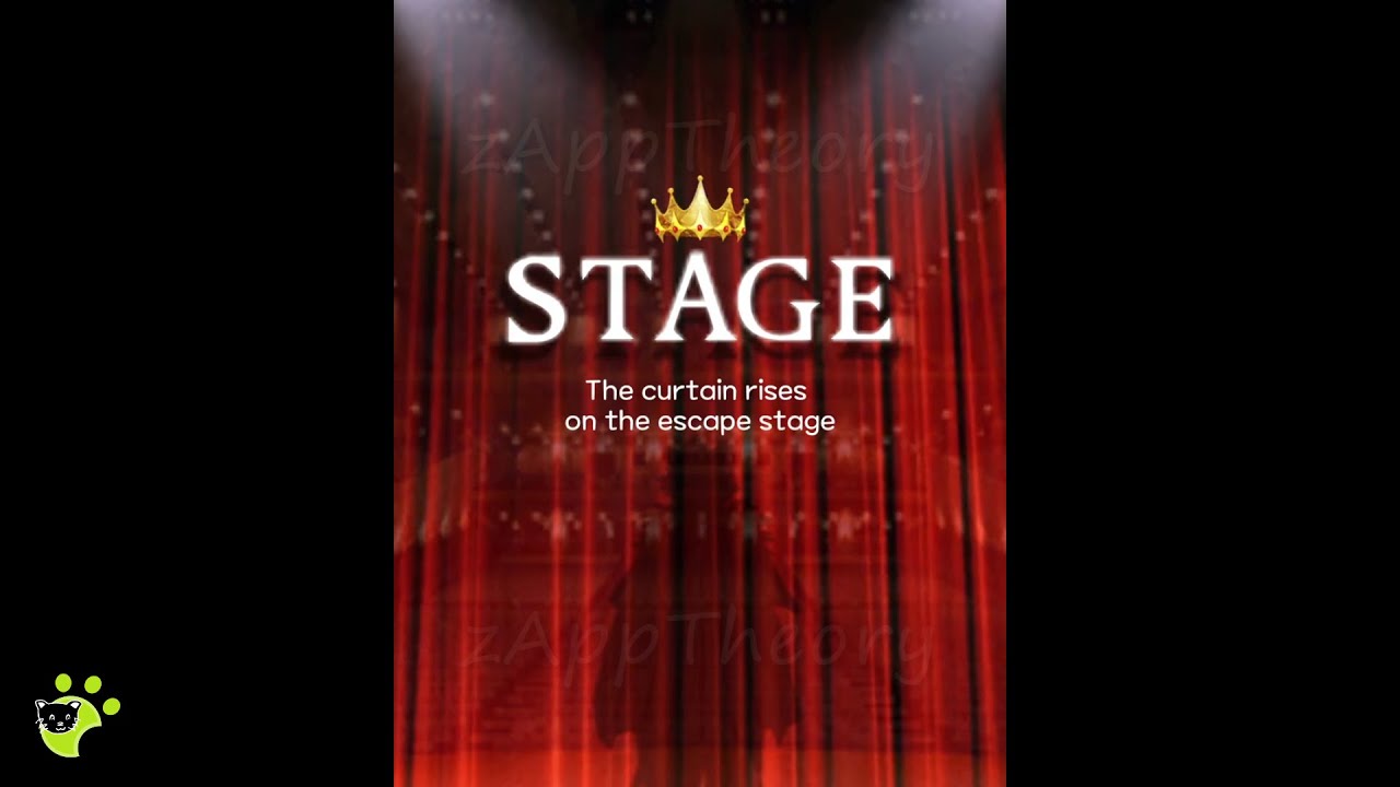 Stage Escape 脱出劇の幕があがる Full Walkthrough 脱出ゲーム 攻略(playPLANT)