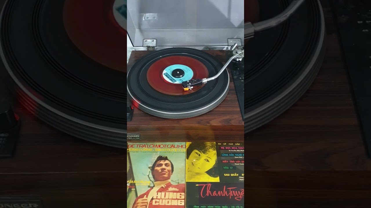 YÊU 17 (1967)/. Dĩa tân cổ 45 vòng  Tân Thanh do Hùng Cường ca