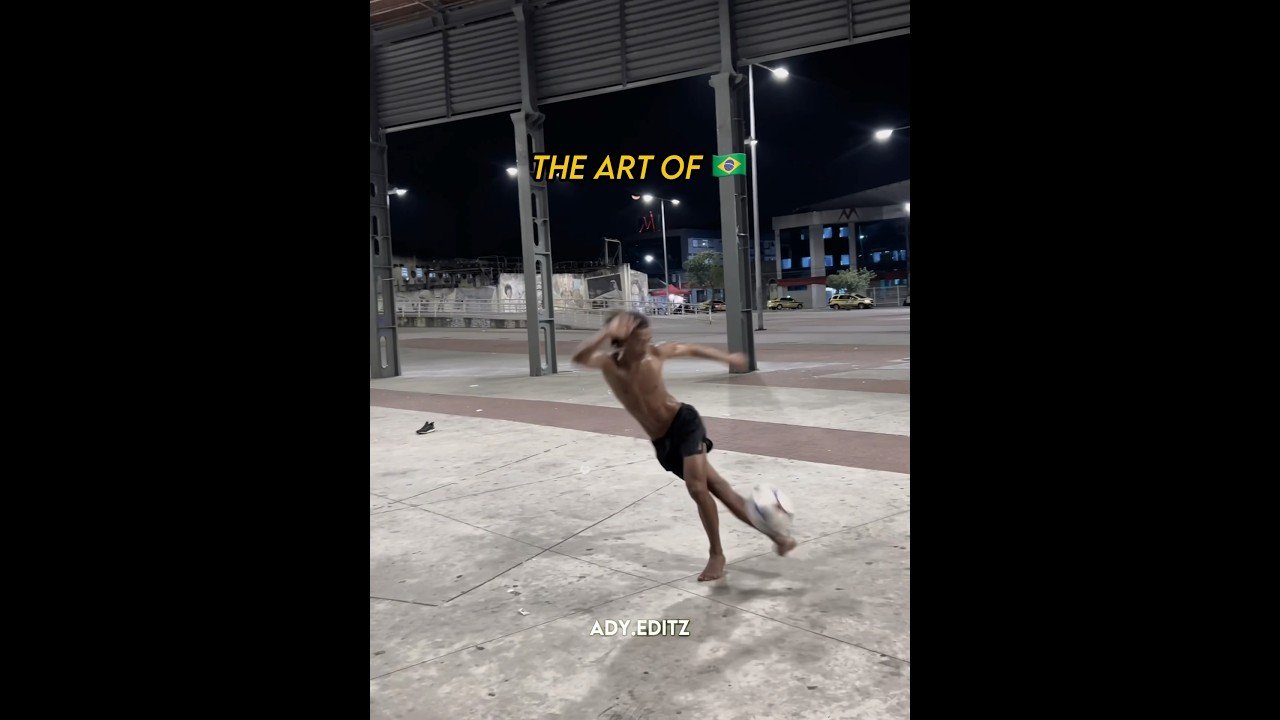 The Art Of Brazil🇧🇷🕺 #football #brasil #shorts #youtubeshorts