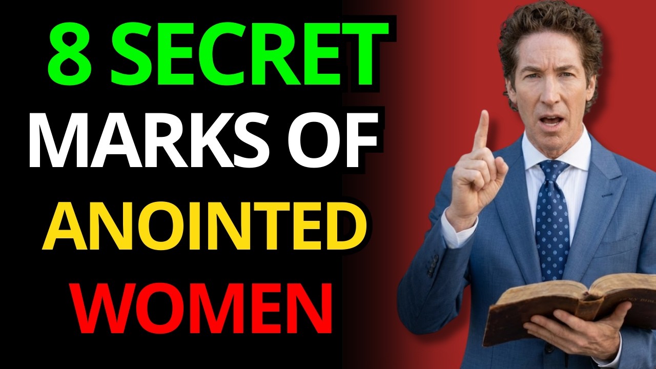JOEL OSTEEN REVEALS: THE 8 MARKS THAT PROVE A WOMAN IS ANOINTED