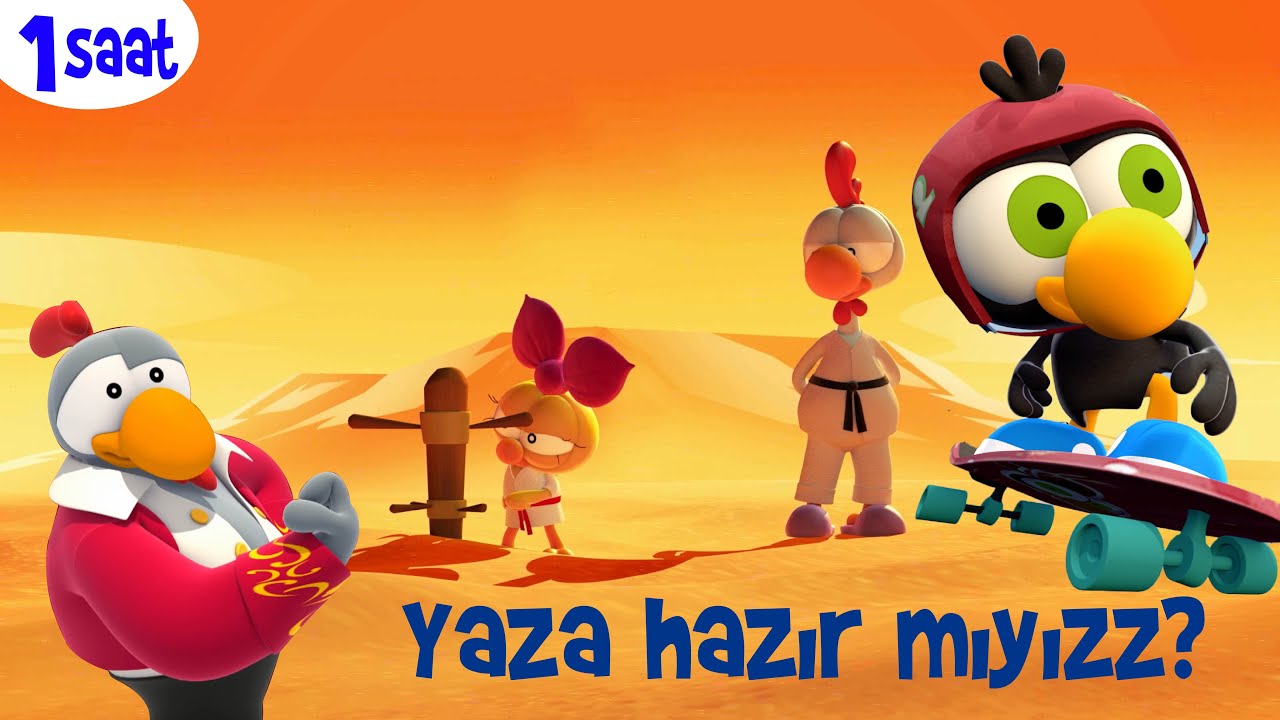 1 Saat ÇİZGİ FİLM - Limon ile Zeytin 🤓 😎#74 - Sırada ne var?  🤓 😎 | TRT Çocuk - Disney Channel