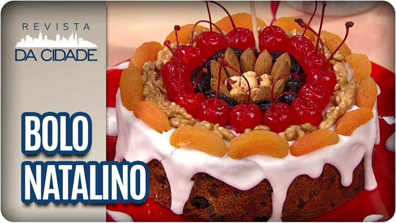 Receita de Bolo Natalino de Frutas Cristalizadas - Revista da Cidade (21/11/2017)