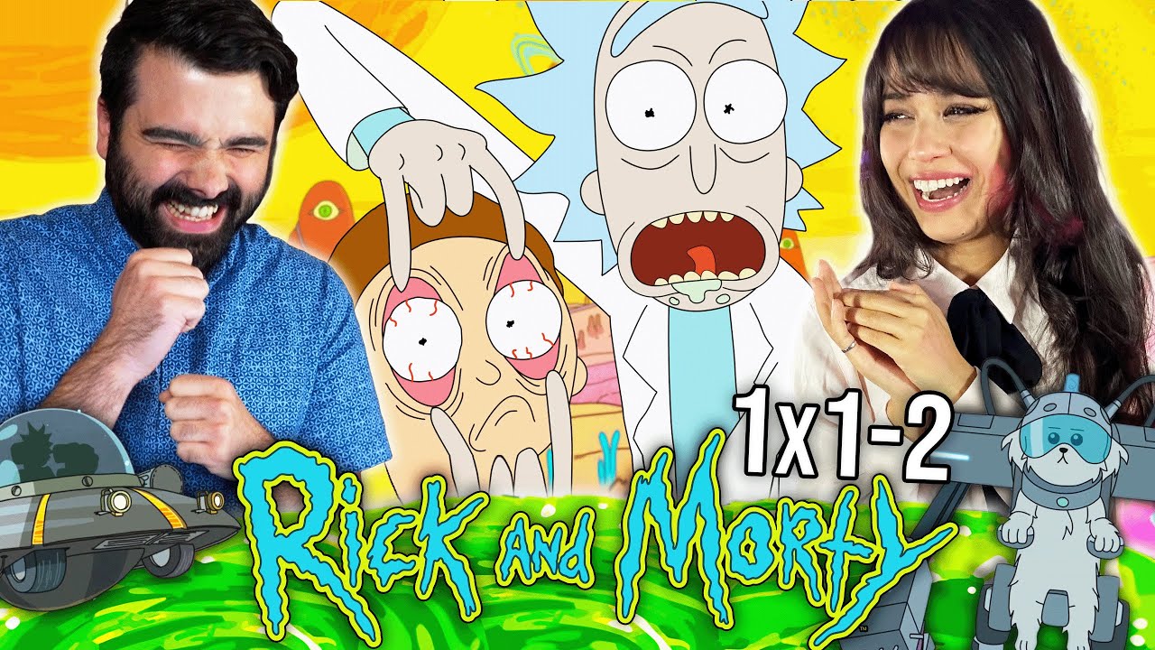 We Watched RICK AND MORTY SEASON 1 EPISODE 1-2 For The FIRST TIME!! PILOT & LAWNMOWER DOG