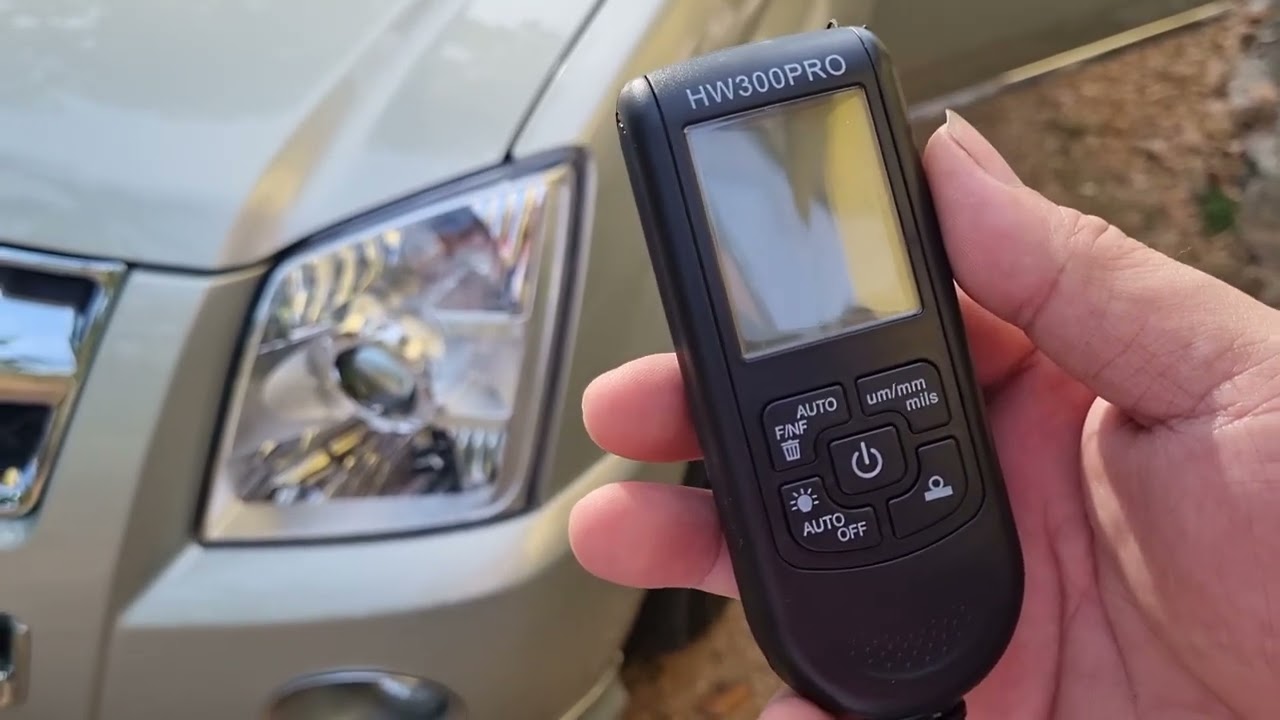 เครื่องตรวจสอบความหนาสีรถยนต์  HW300PRO