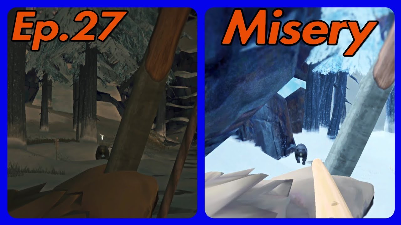 The Long Dark Misery Mode two Bears two Arrows (Lucky)