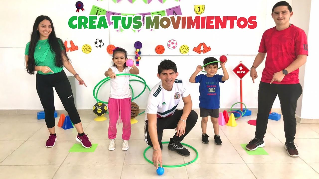 Educación física en casa Preescolar/Creatividad de la acción motriz/Team Félix Educación Física